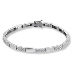 Armbånd Hvitt gull