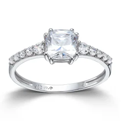 Ring Hvitt gull