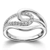 Ring Hvitt gull