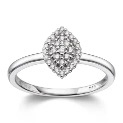 Ring Hvitt gull