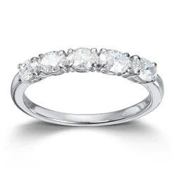 Ring Hvitt gull