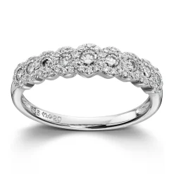 Ring Hvitt gull
