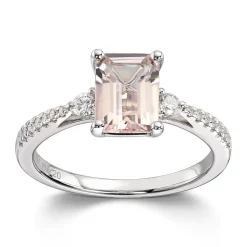 Ring Hvitt gull