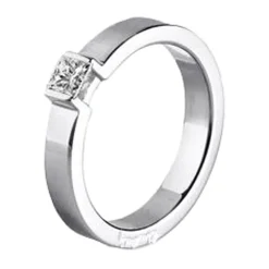 Ring Hvitt gull