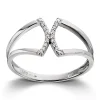 Ring Hvitt gull