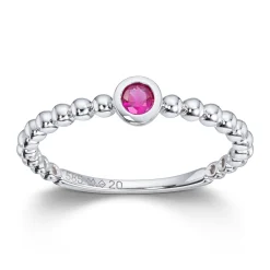 Ring Hvitt gull