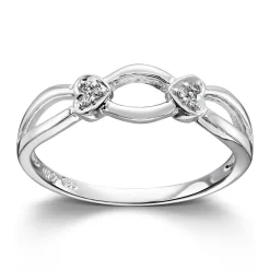 Ring Hvitt gull