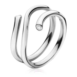 Ring Hvitt gull