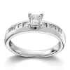 Ring Hvitt gull