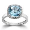 Ring Hvitt gull