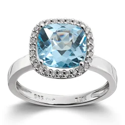 Ring Hvitt gull