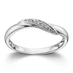 Ring Hvitt gull