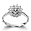 Ring Hvitt gull
