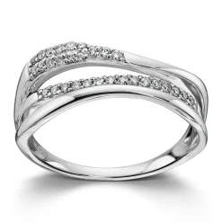 Ring Hvitt gull