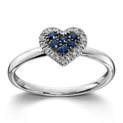 Ring Hvitt gull