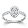 Ring Hvitt gull