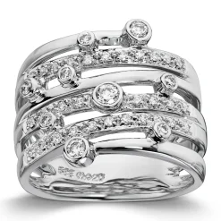 Ring Hvitt gull
