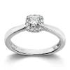Ring Hvitt gull