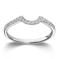 Ring Hvitt gull