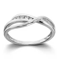Ring Hvitt gull