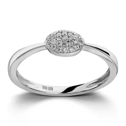 Ring Hvitt gull