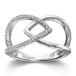Ring Hvitt gull