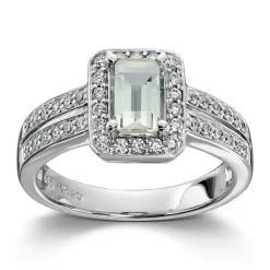 Ring Hvitt gull