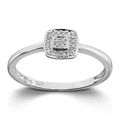 Ring Hvitt gull