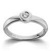 Ring Hvitt gull