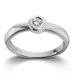 Ring Hvitt gull