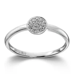 Ring Hvitt gull