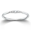 Ring Hvitt gull