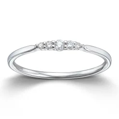 Ring Hvitt gull