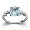Ring Hvitt gull