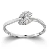 Ring Hvitt gull