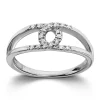 Ring Hvitt gull