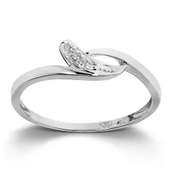 Ring Hvitt gull