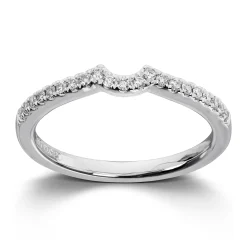 Ring Hvitt gull