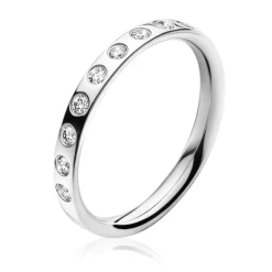 Ring Hvitt gull