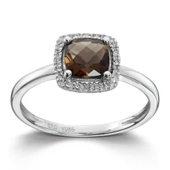 Ring Hvitt gull