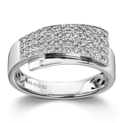 Ring Hvitt gull