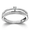 Ring Hvitt gull