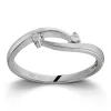 Ring Hvitt gull