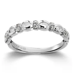 Ring Hvitt gull