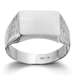Ring Hvitt gull