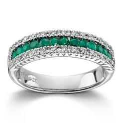 Ring Hvitt gull