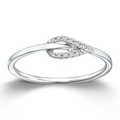 Ring Hvitt gull