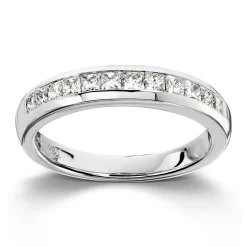 Ring Hvitt gull