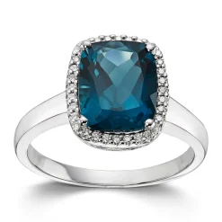 Ring Hvitt gull
