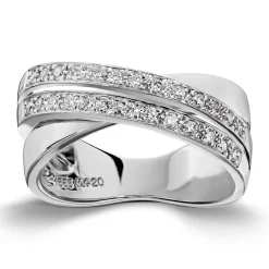 Ring Hvitt gull